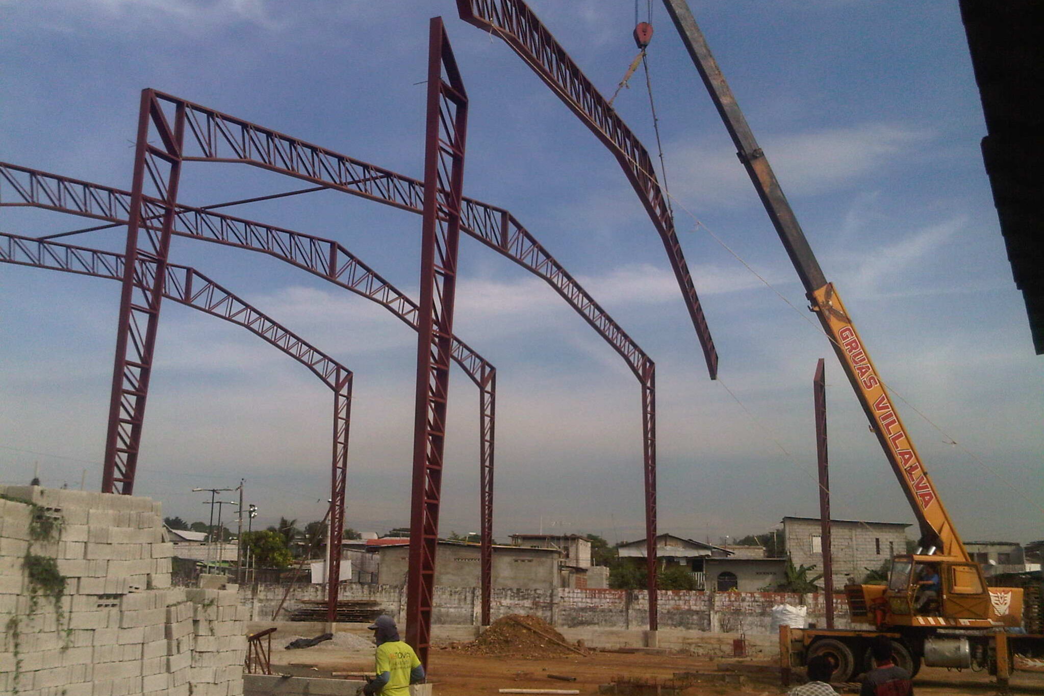 Construcción industrial realizado por Arkavid